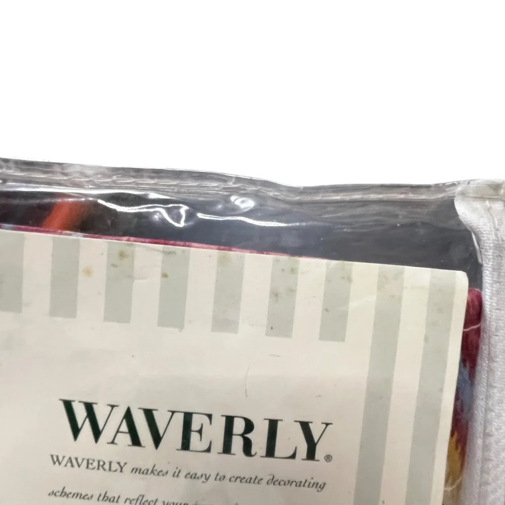 Waverly Ford Flamestich Parchment Balloon Valance Boho Southwestern Cabincore